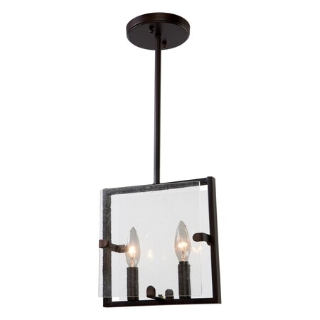 Artcraft Harbor Point 2 Light Oil Rubbed Bronze Pendant AC10300OB